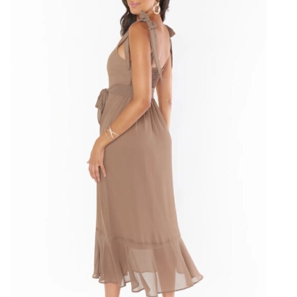 Show Me Your MuMu Claire Midi Dress Size Small NWT - Picture 3 of 16